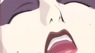 Cock sucking anime teen in a cell 