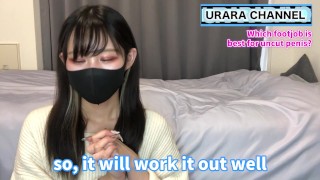 Which footjob is best for uncut penis?