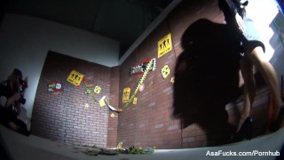 Asa Akira Behind The Scenes